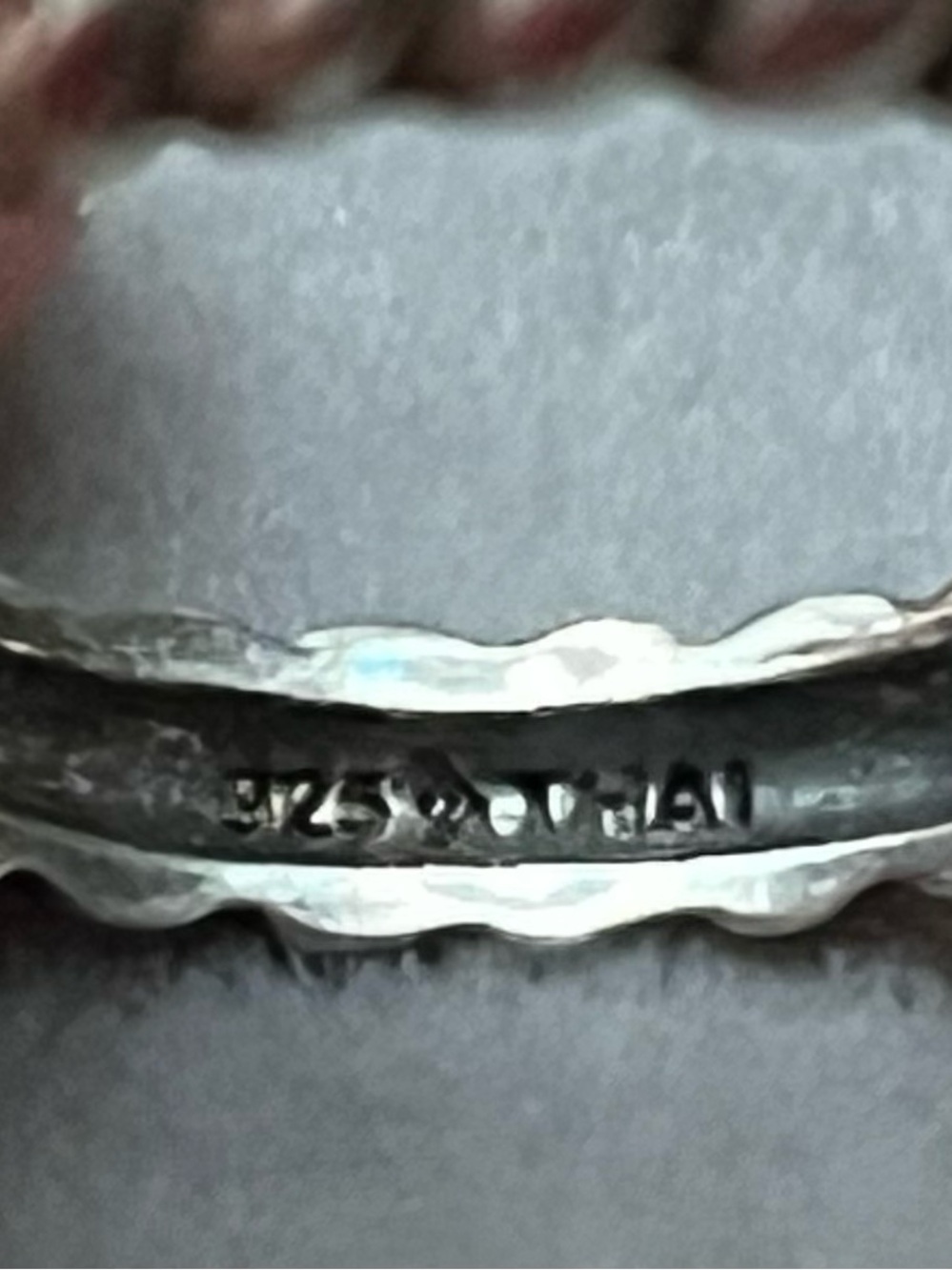 Silpada Sterling Silver Twisted Rope Stackable Ring - Silver - Picture 5 of 7